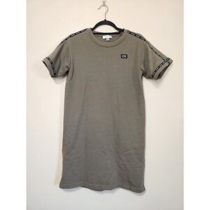 Calvin Klein Tshirt‎ Dress Short Sleeve Green Womens Size Small